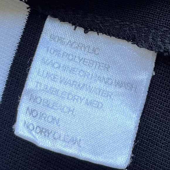 Exclusively Misook Black & White Striped Cardigan Womens XL Collar Career Work - Picture 10 of 10